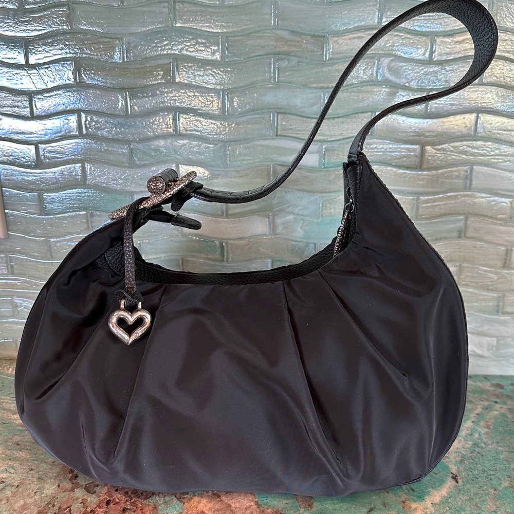 Brighton Bernadette Black Shoulder Bag Purse